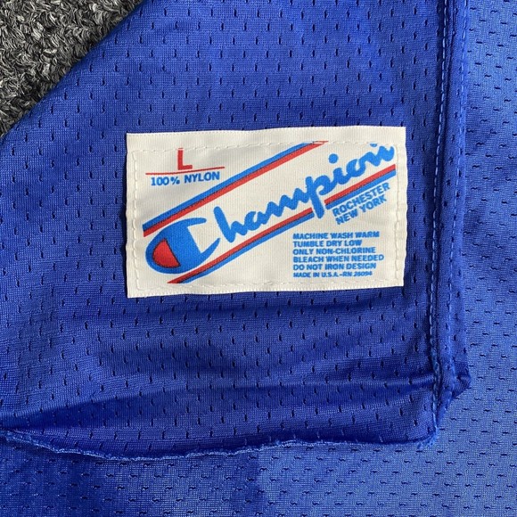 Vintage Champion Team USA #55 BLANK Jersey Men’s Size Large 100% Nylon - Picture 2 of 10